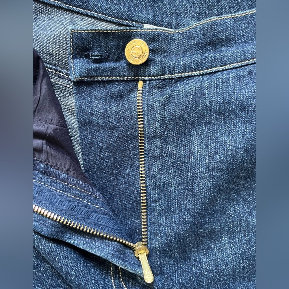 St. John Sport Vintage High Waisted Mom Jeans Blue Size 6 Marie Gray - Picture 11 of 17